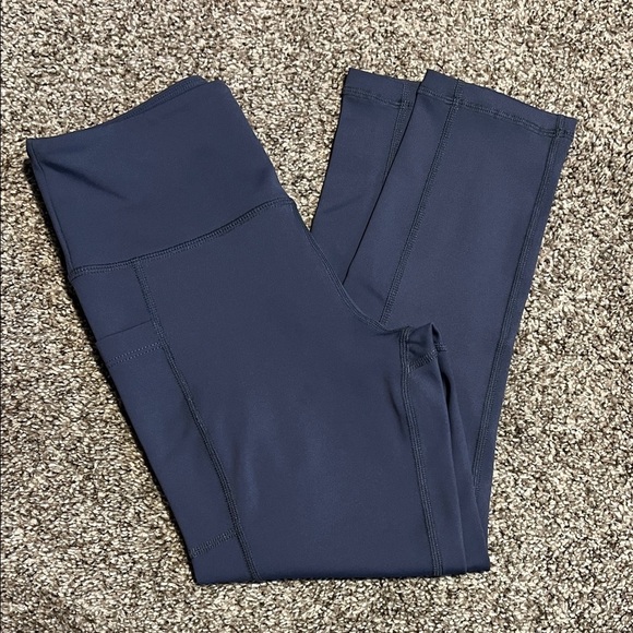 Zyia Active Pants - Zyia Active gray cropped leggings